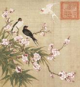 Yu Zhi Flowers and Birds Painting Album